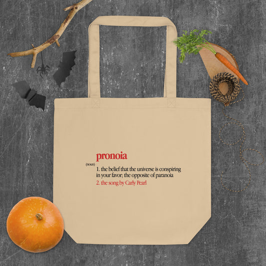 Tote Bag "Pronoia Definition" - Eco