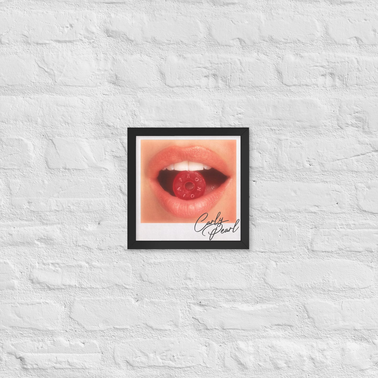 Framed Album Cover Wall Art Poster