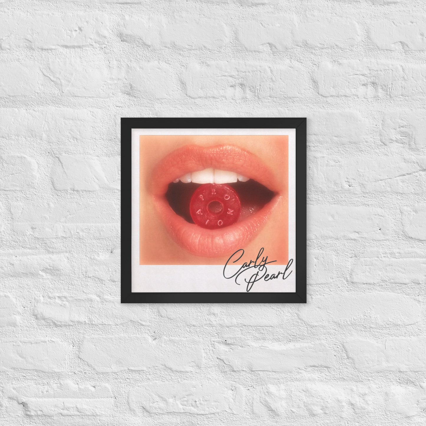 Framed Album Cover Wall Art Poster